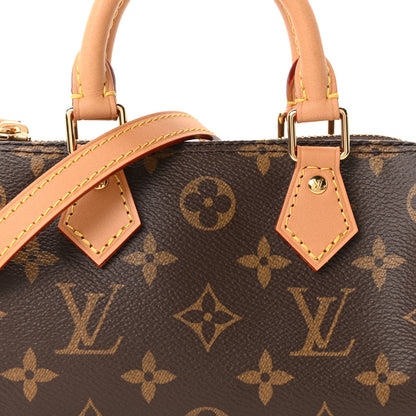 Louis Vuitton Monogram Nano Speedy Bandouliere 8 of 10