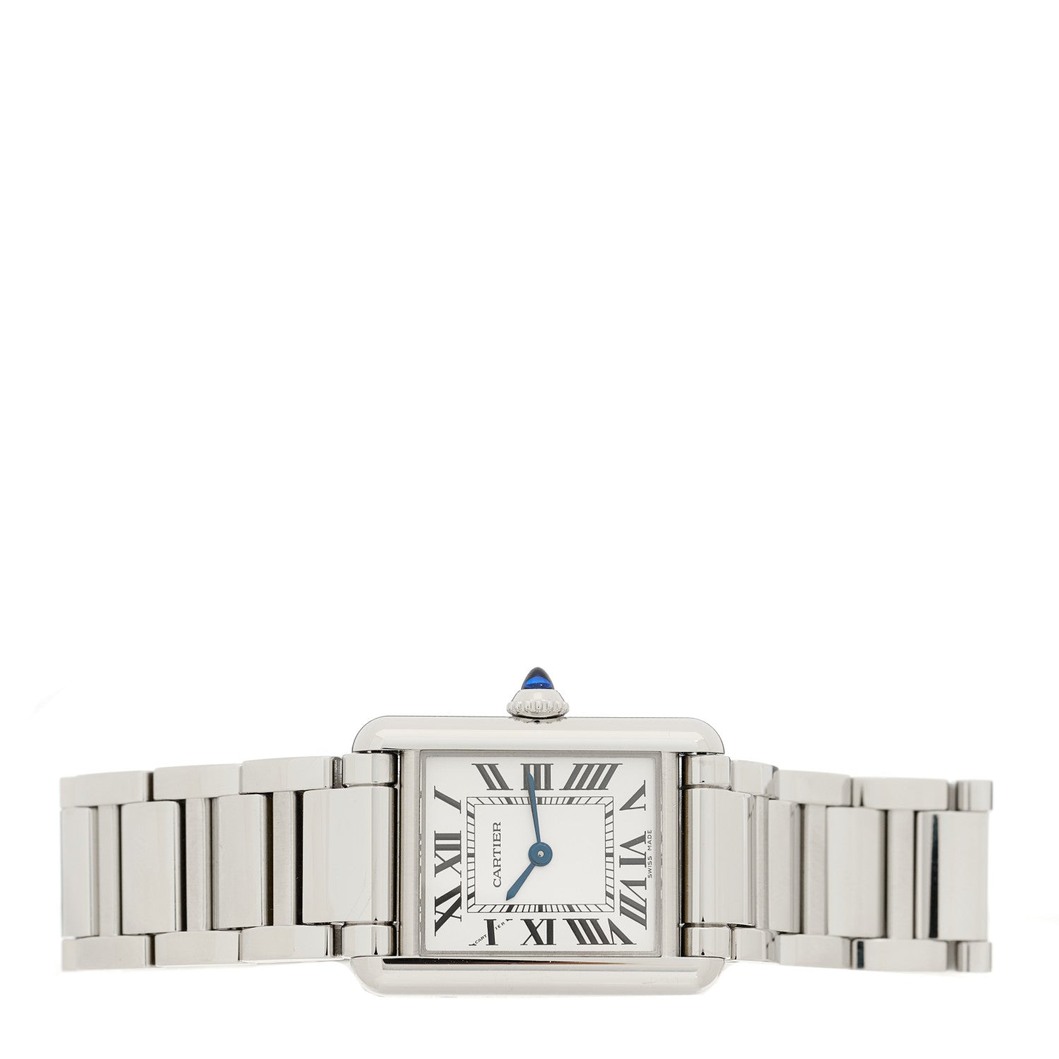 Cartier Stainless Steel 22mm Tank Must Quartz Watch 2 of 5