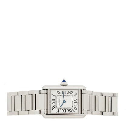 Cartier Stainless Steel 22mm Tank Must Quartz Watch 2 of 5