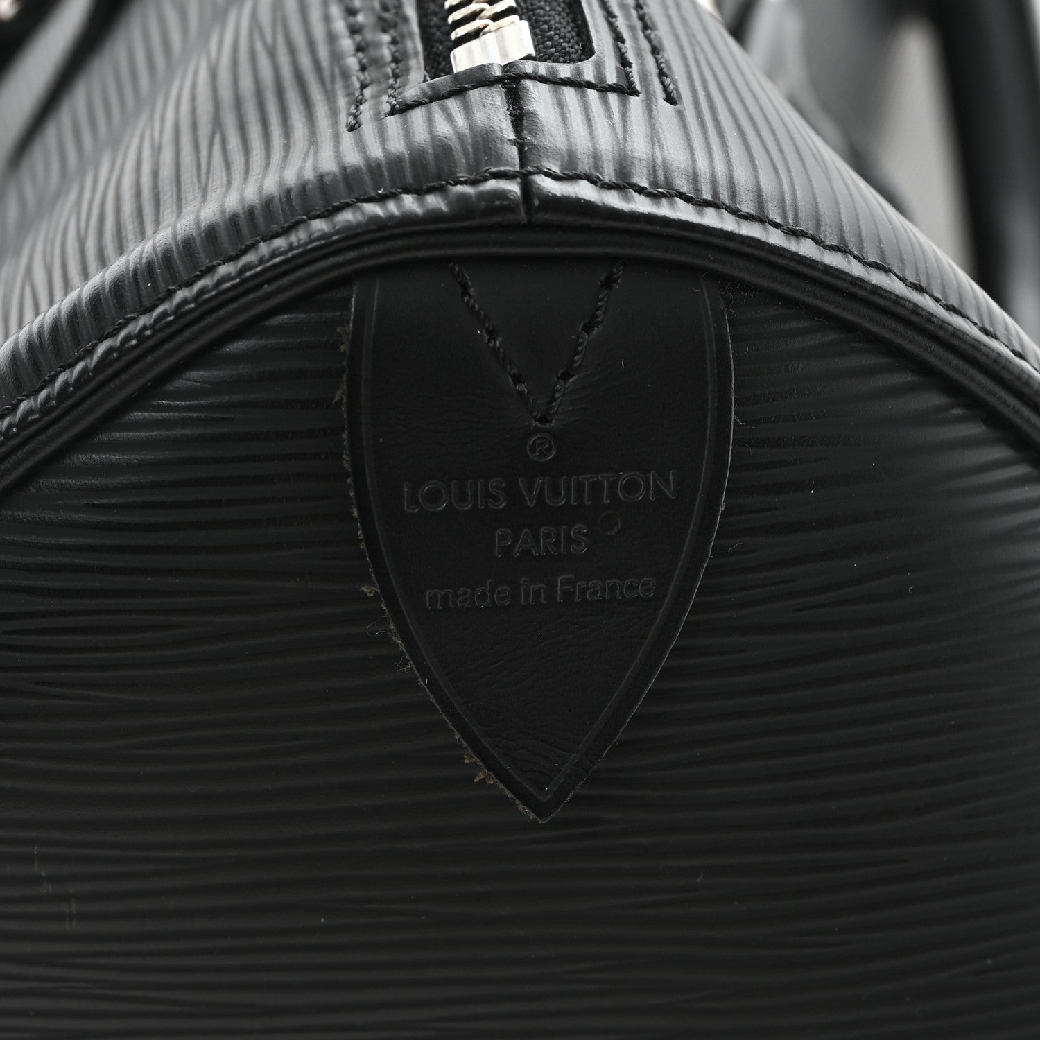 Louis Vuitton Epi Speedy 30 Black 6 of 9