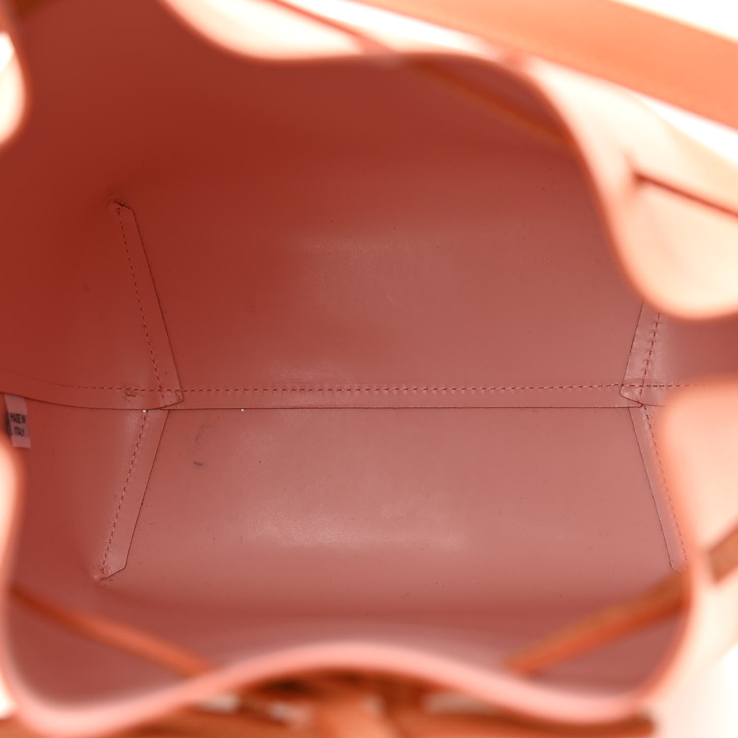 Mansur Gavriel Vegetable Tanned Calfskin Bucket Bag Cammello Rosa 6 of 11