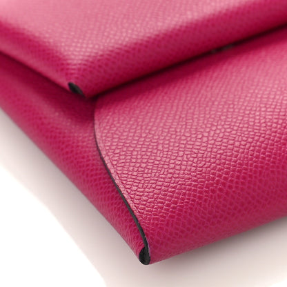 Hermes Epsom Bastia Coin Purse Rose Pourpre 8 of 9