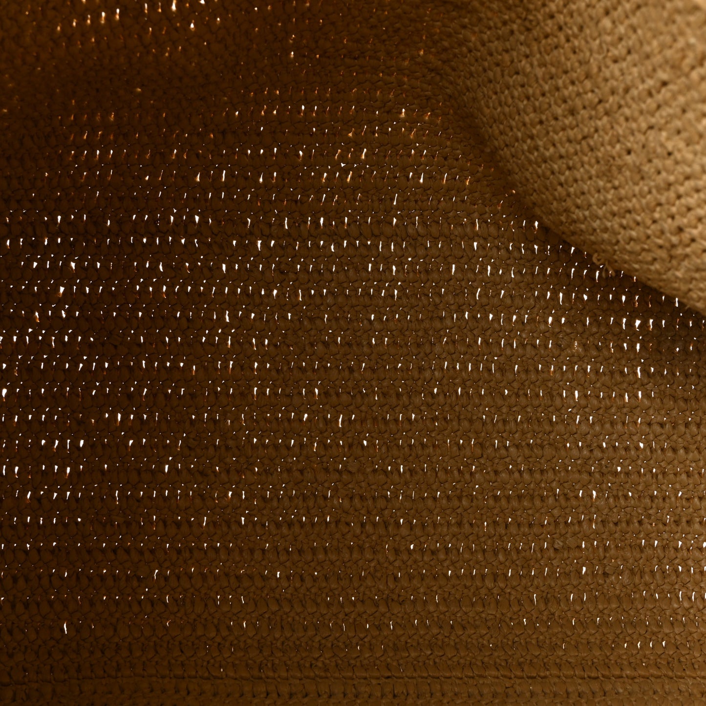 Raffia Logo Tote Naturel