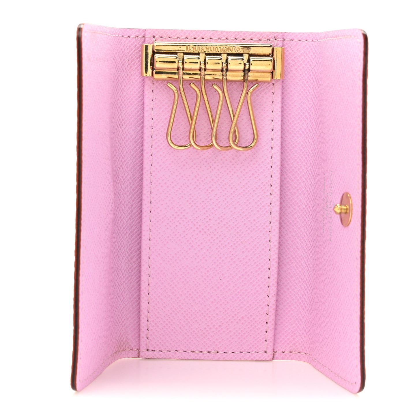Monogram Multicolor Multicles 4 Key Holder White Litchi