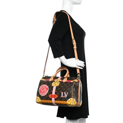 Louis Vuitton Monogram Summer Trunks Speedy Bandouliere 30 2 of 11
