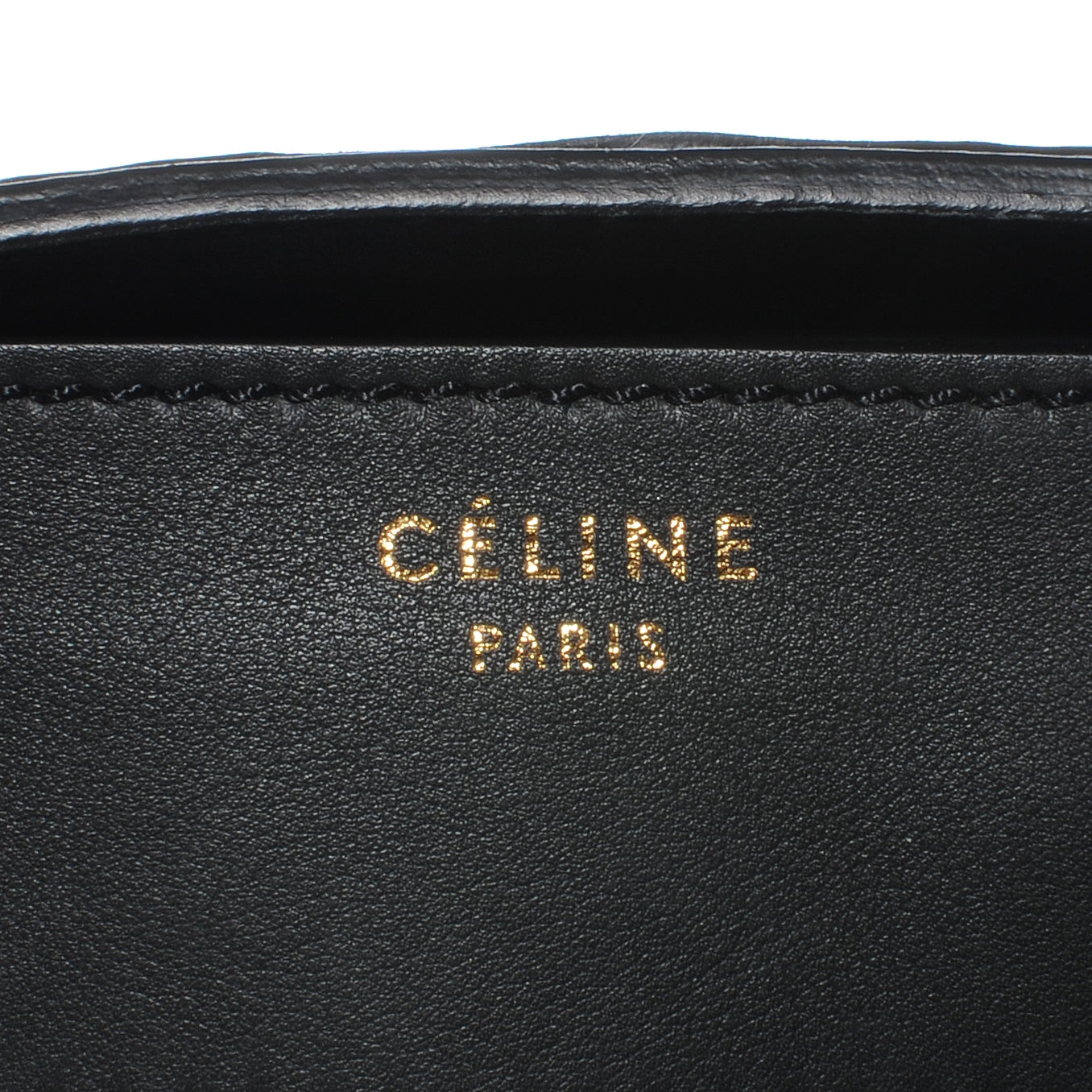 Smooth Calfskin Mini Envelope Luggage Anthracite