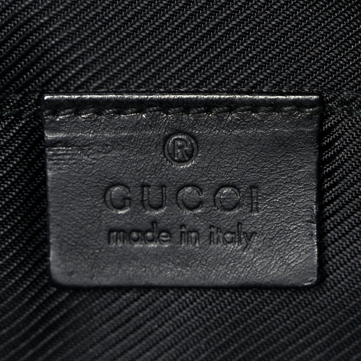 Monogram Flap Pocket Messenger Bag Black