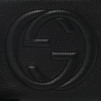 Gucci Pebbled Calfskin Small Soho Disco Bag Black 10 of 12