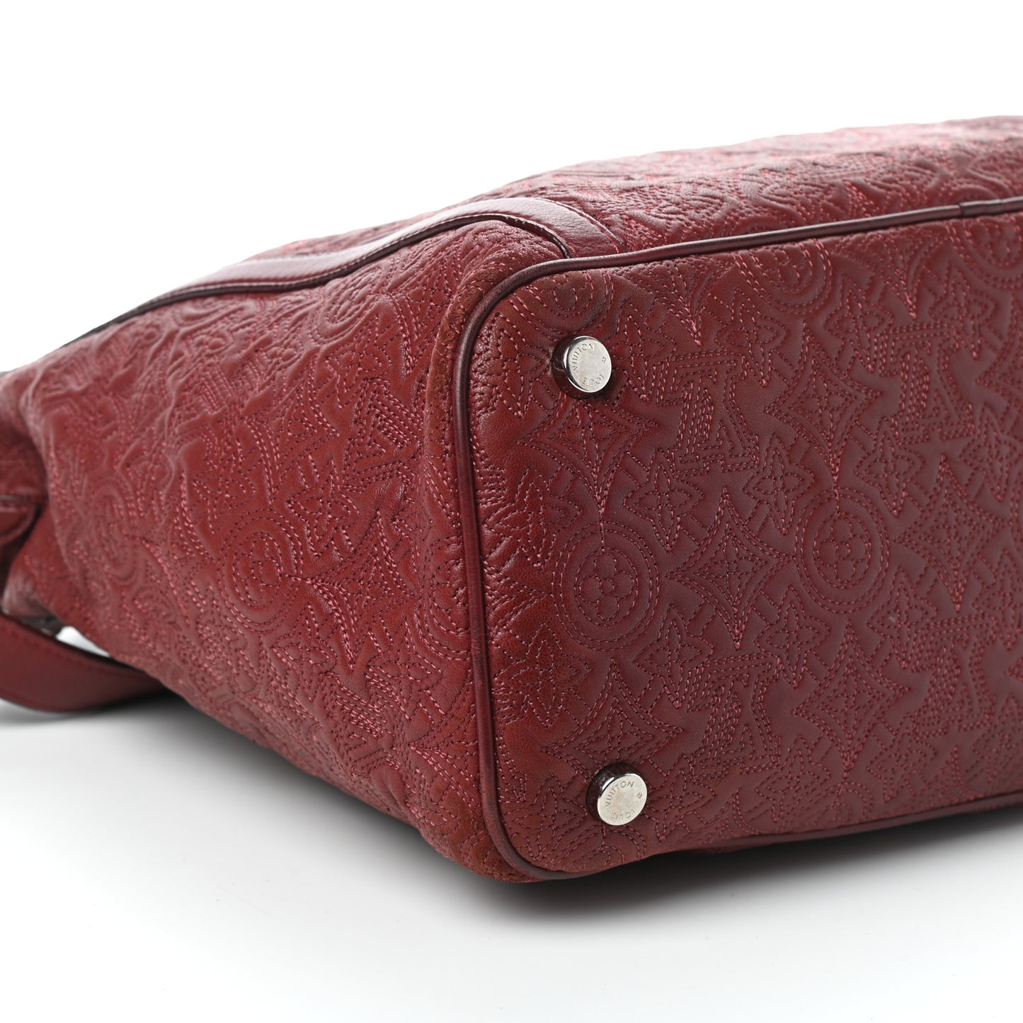 Monogram Lambskin Antheia Ixia MM Fuchsia