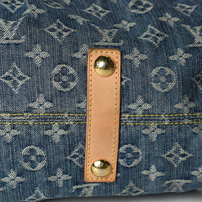 Louis Vuitton Denim Neo Cabby MM Blue 16 of 18