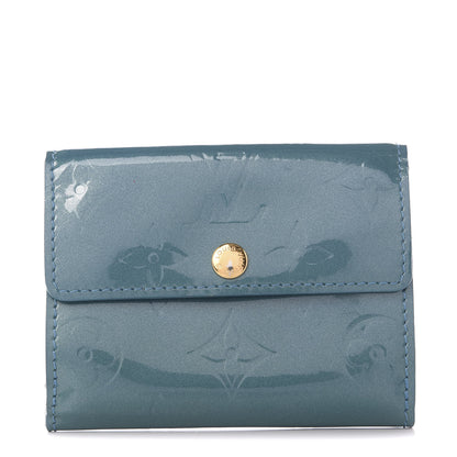 Louis Vuitton Vernis Ludlow Wallet Blue Galactic 1 of 7
