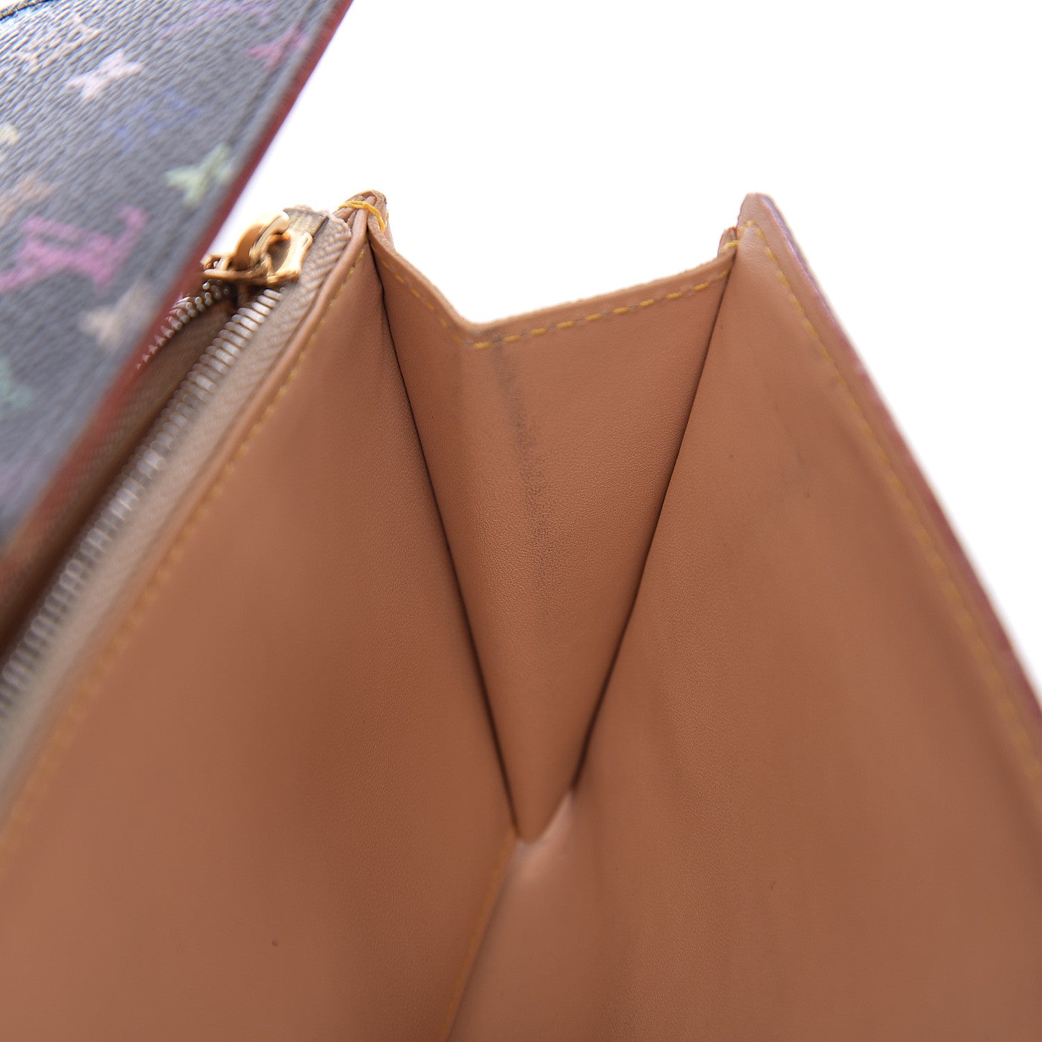 Louis Vuitton Monogram Multicolor Sarah Wallet Black Grenade 9 of 11