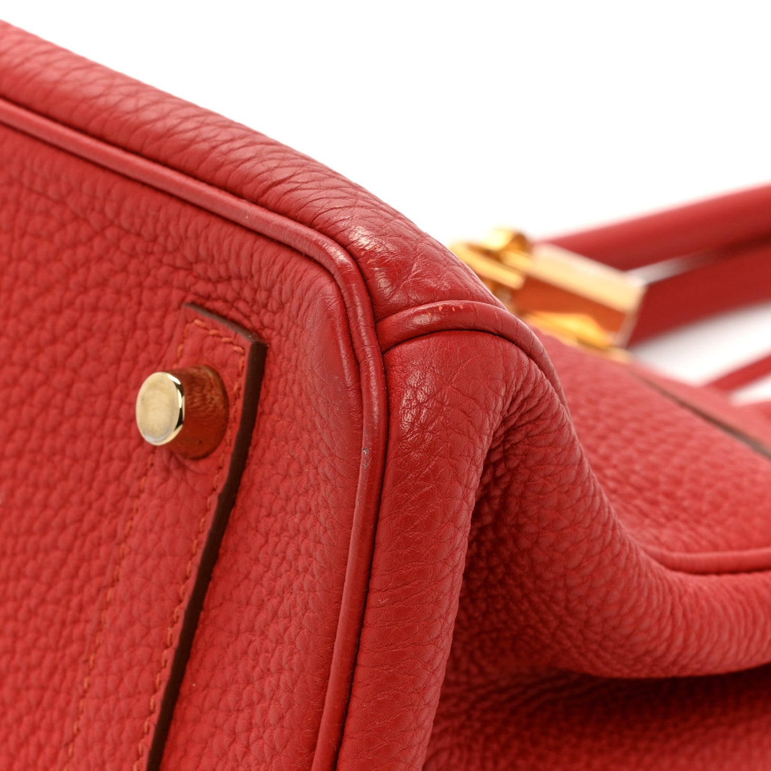 Hermes Togo Birkin 30 Vermillion 16 of 19