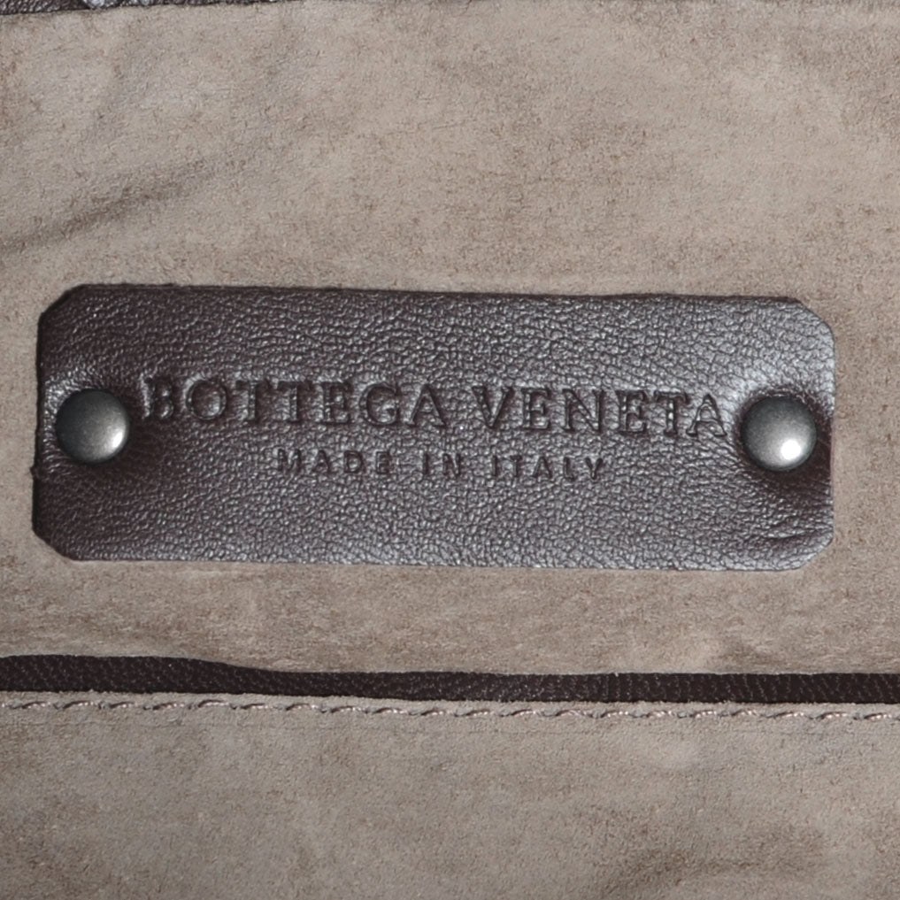 Bottega Veneta Nappa Intrecciato Messenger Tote Coffee Brown 6 of 7