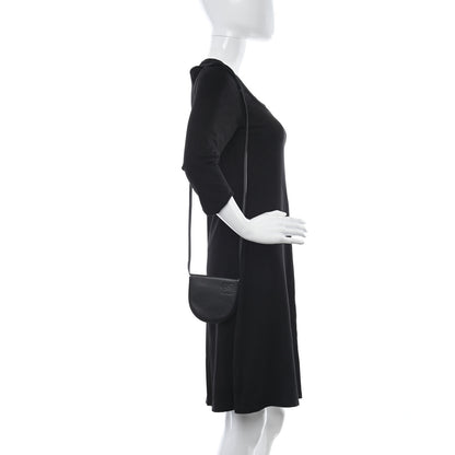 Loewe Soft Calfskin Mini Heel Pouch Black 2 of 11