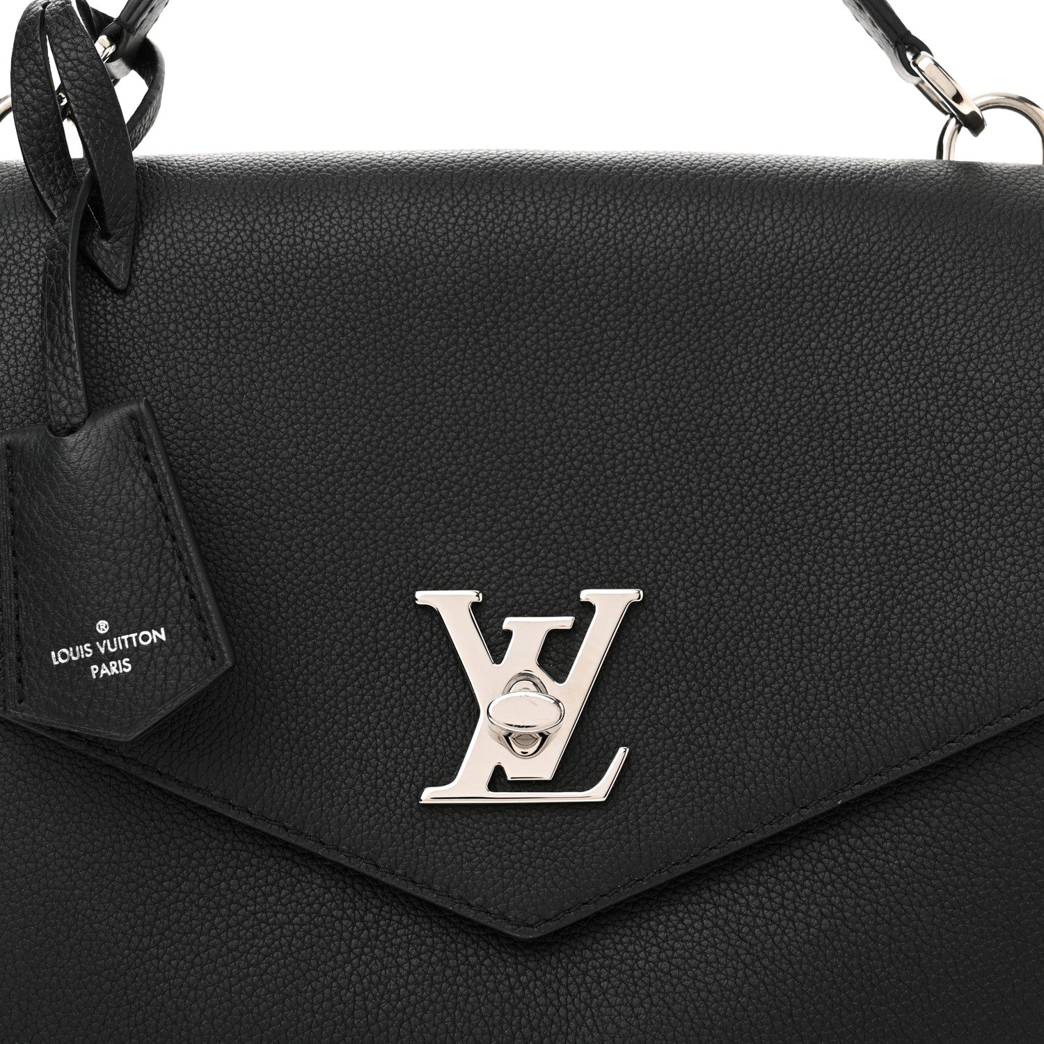 Louis Vuitton Soft Calfskin My Lockme Top Handle Black 7 of 14
