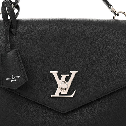 Louis Vuitton Soft Calfskin My Lockme Top Handle Black 7 of 14
