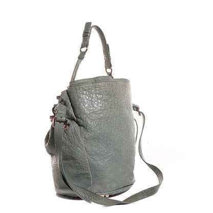 Alexander Wang Pebbled Leather Diego Rose Gold Hardware Oasis 4 of 6