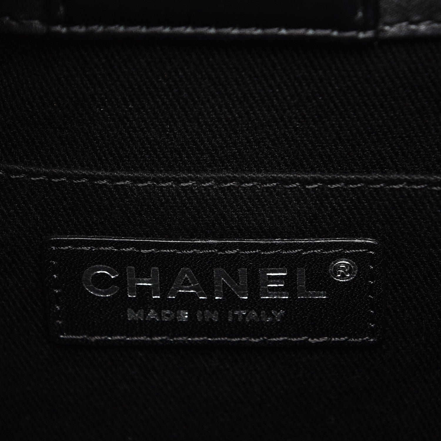 Chanel Caviar Quilted Small CC Bucket Bag Grey 7 of 9