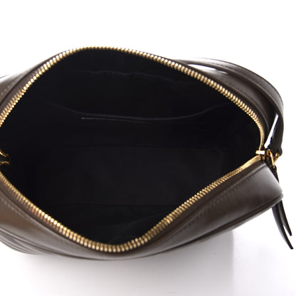 Saint Laurent Calfskin Matelasse Monogram Lou Camera Bag Faggio 4 of 9