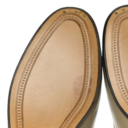 Gucci Lambskin Womens Brixton Horsebit Loafers 35.5 Mud 7 of 9