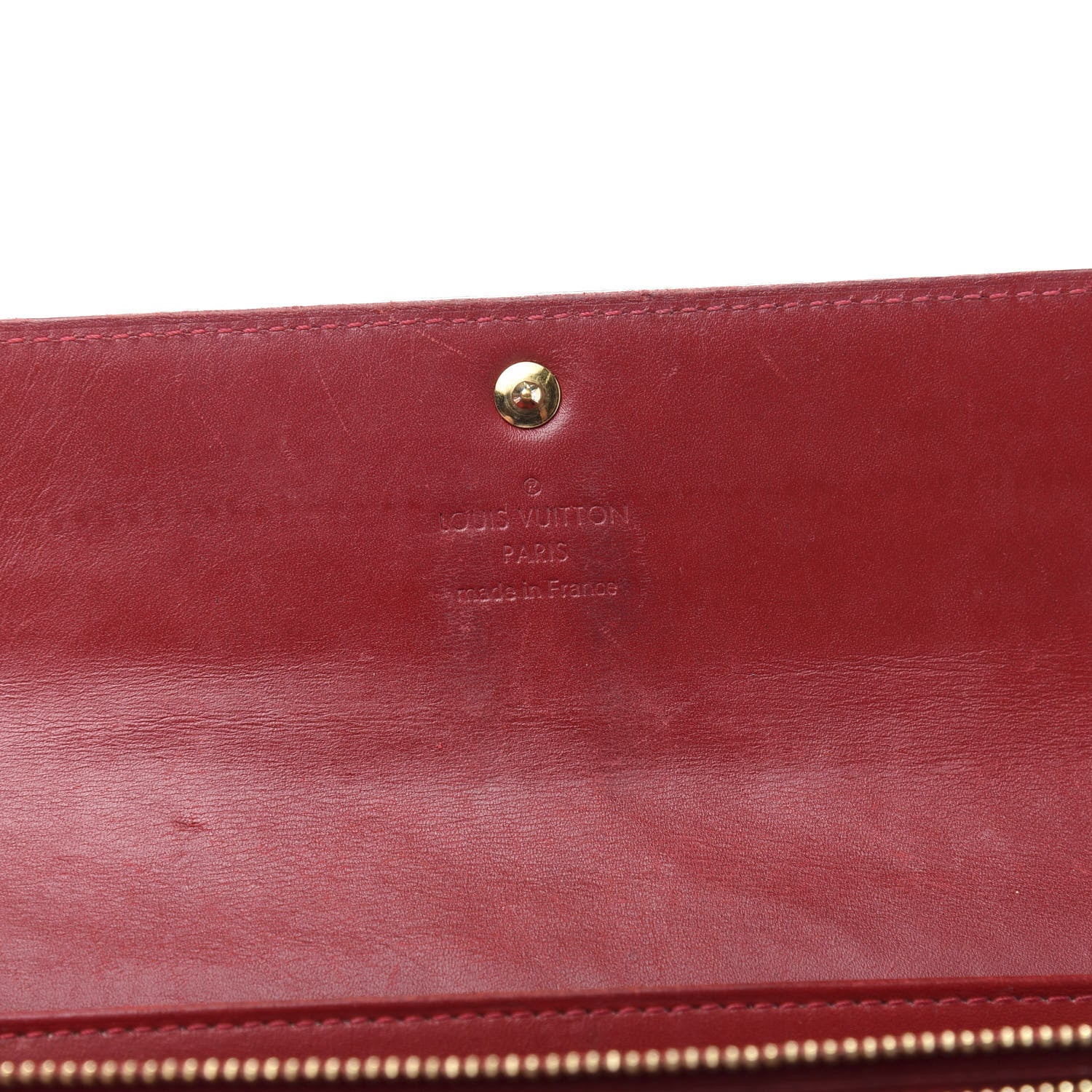 Louis Vuitton Vernis Sarah Wallet Pomme D'Amour 6 of 14