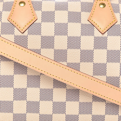 Louis Vuitton Damier Azur Speedy Bandouliere 25 11 of 12
