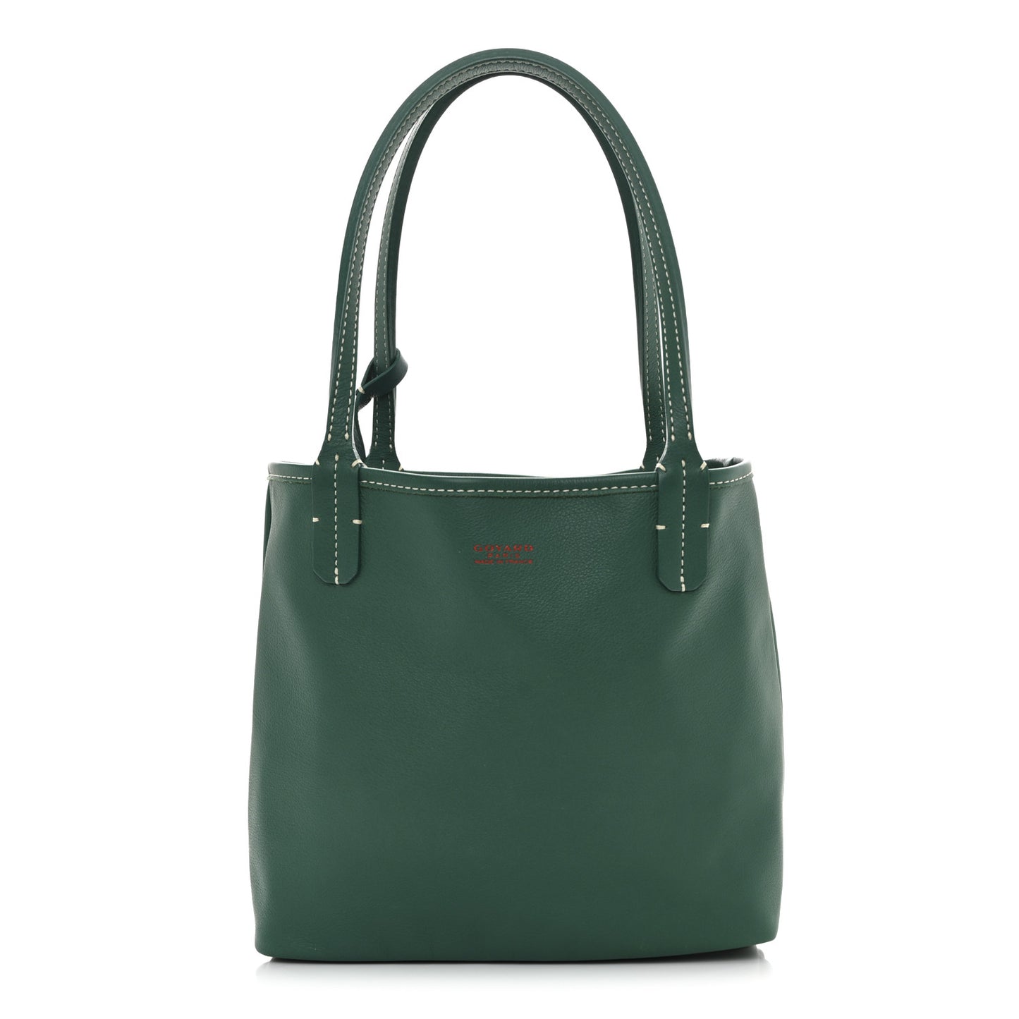Goyardine Reversible Mini Anjou Green