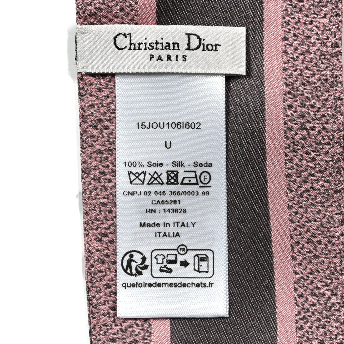 Silk Toile De Jouy Mitzah Scarf Rose