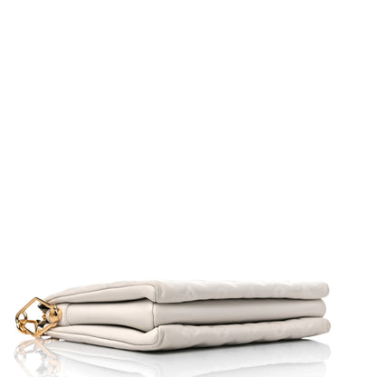 Louis Vuitton Lambskin Embossed Monogram Coussin PM Beige Cream 4 of 10