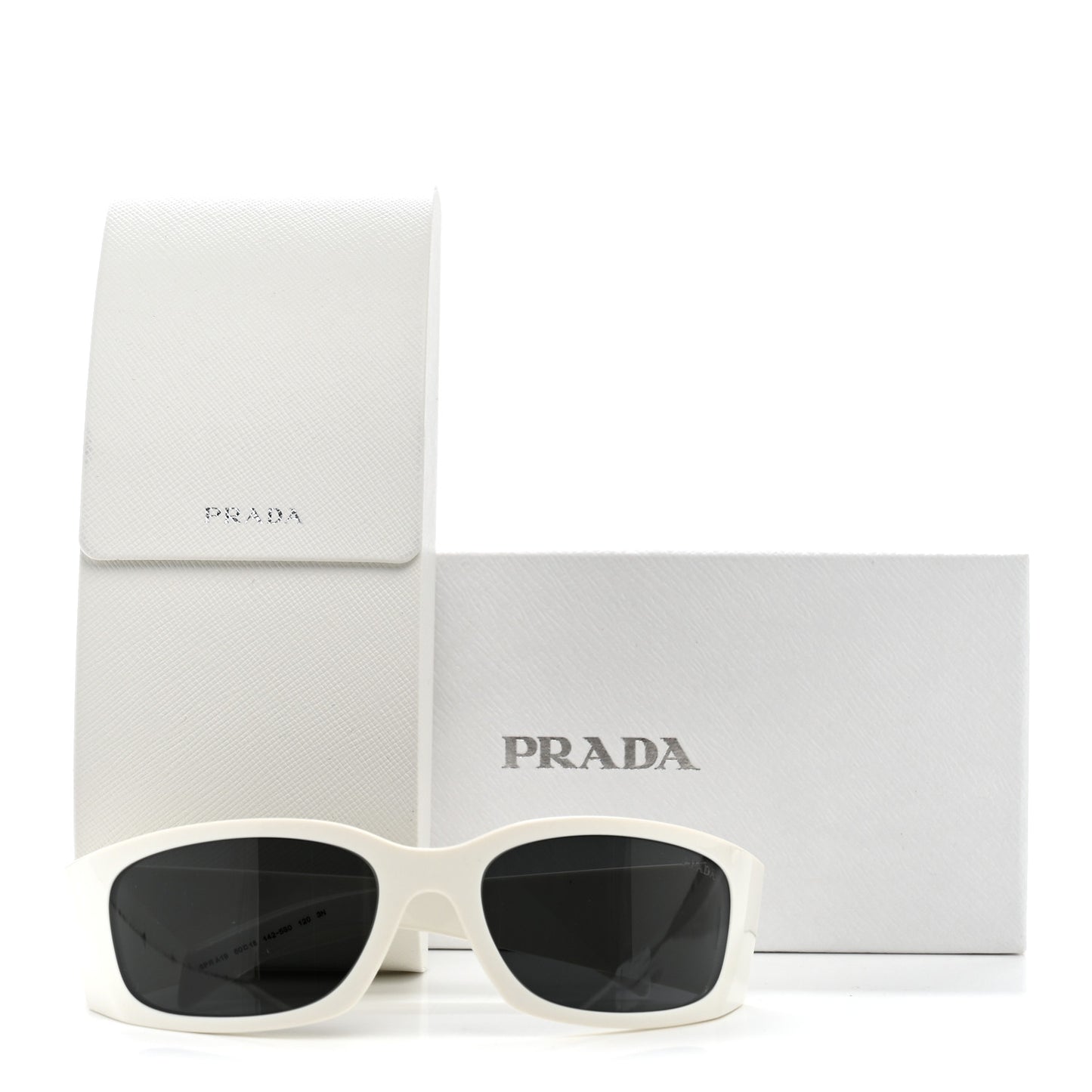 Acetate Symbole Sunglasses SPR A19 White