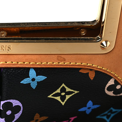 Louis Vuitton LOUIS VUITTON Monogram Multicolor Judy MM Black 10 of 13