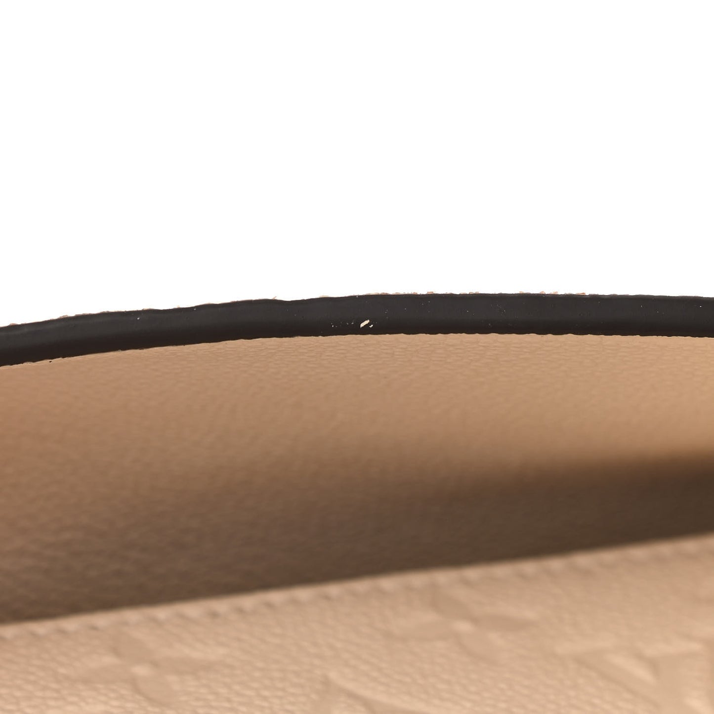 Empreinte Braided Pochette Metis Creme Beige Caramel