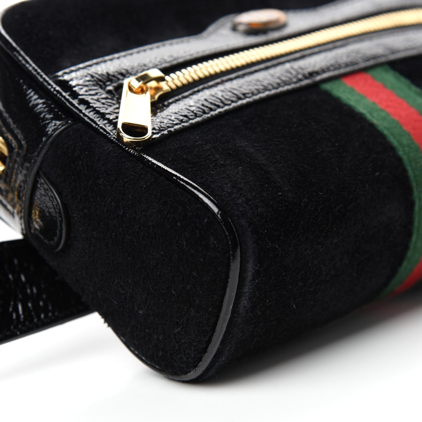 Suede Small Ophidia Belt Bag 85 34 Black