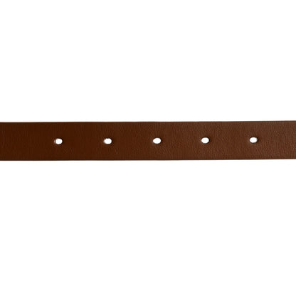 Christian Dior Calfskin Saddle Belt 95 38 Caramel Beige 4 of 6