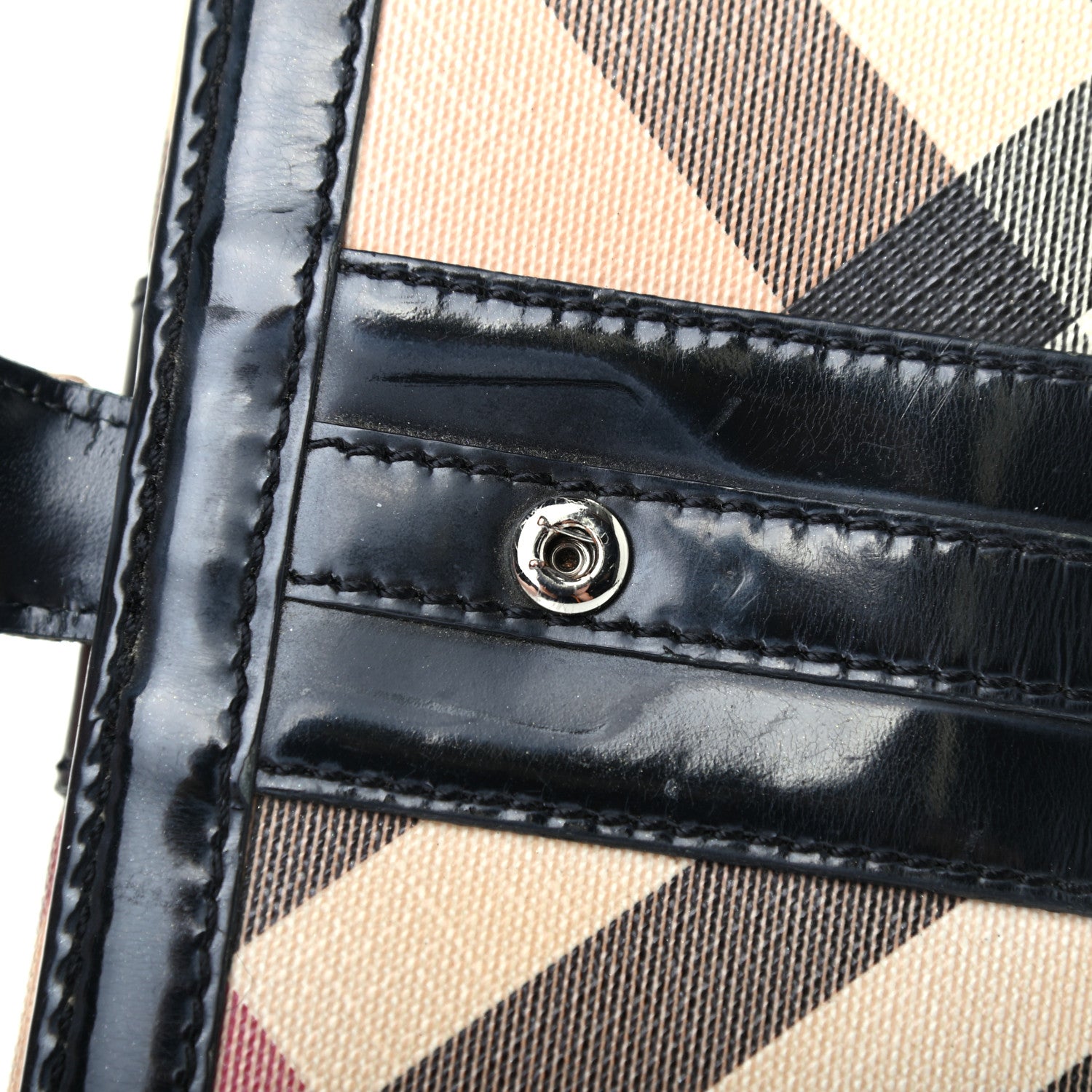 Burberry Nova Check Continental Wallet Black 9 of 12