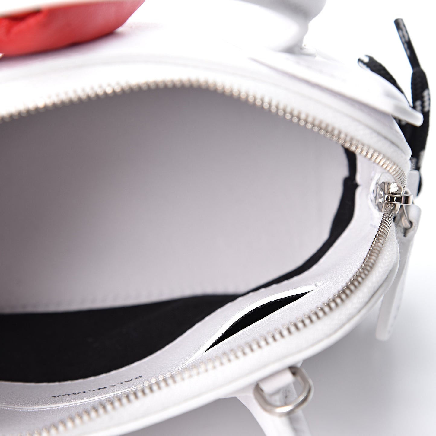 Calfskin Hello Kitty XXS Ville Top Handle Bag White
