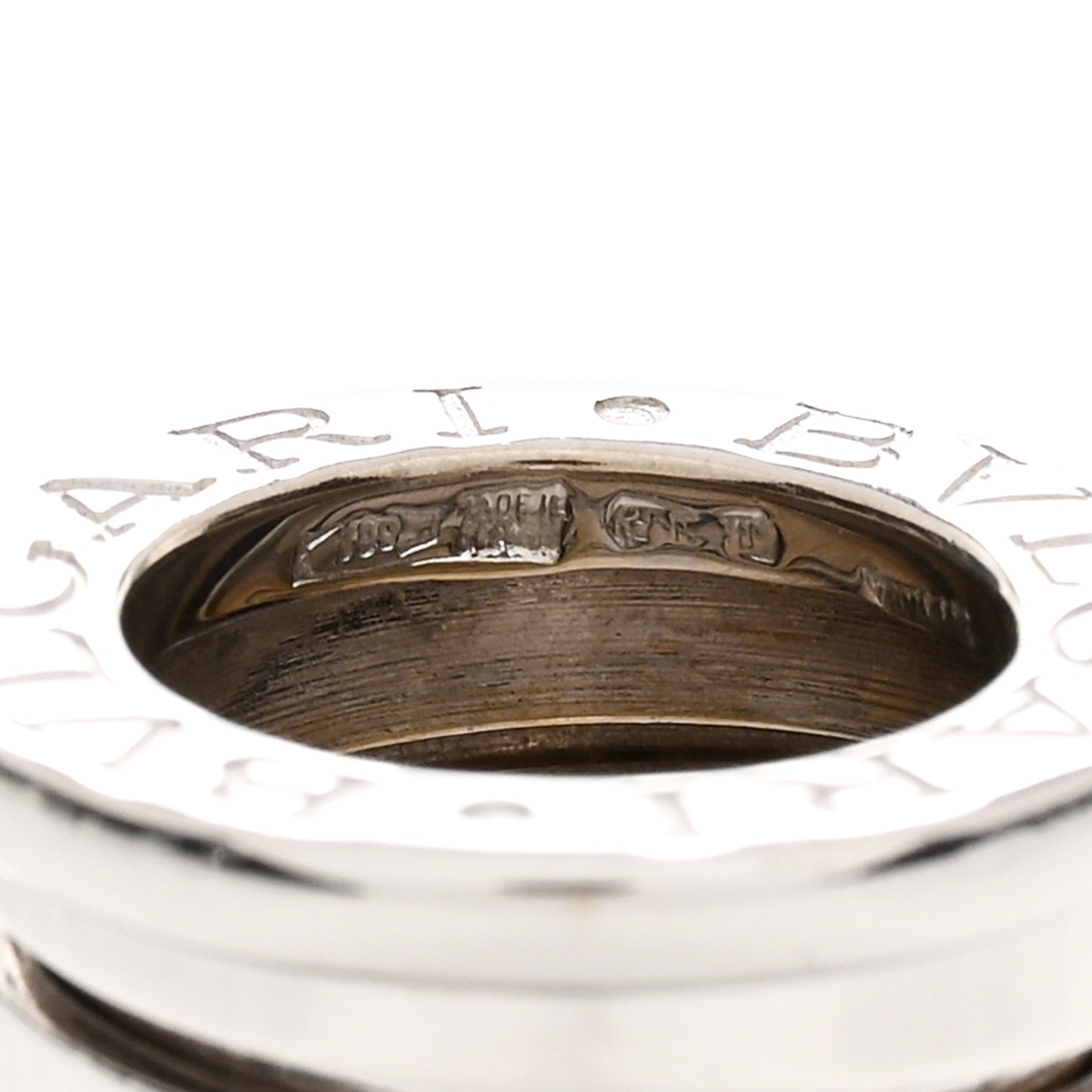 18K White Gold B.Zero1 Pendant