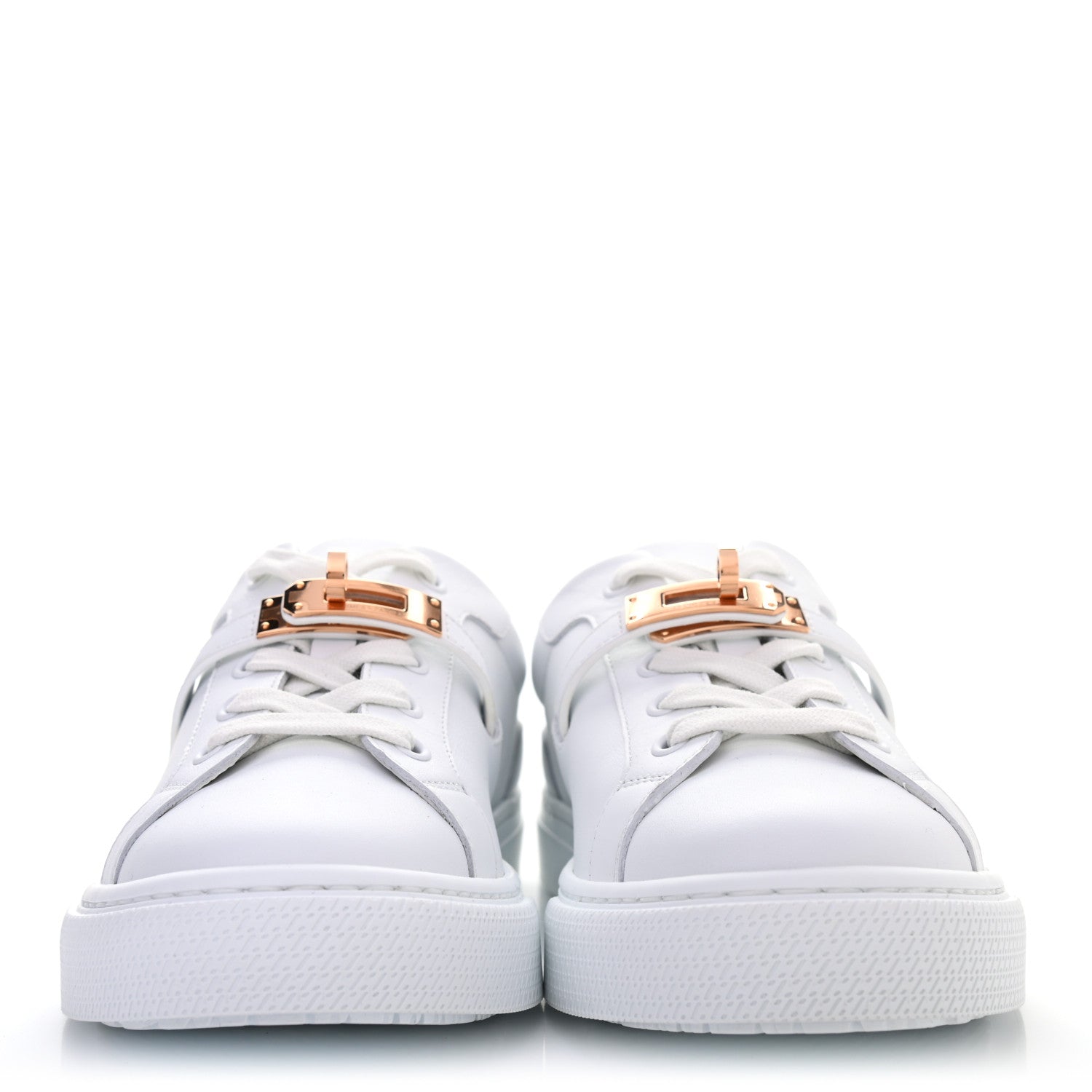 Hermes Calfskin Day Sneakers 37 White 2 of 8