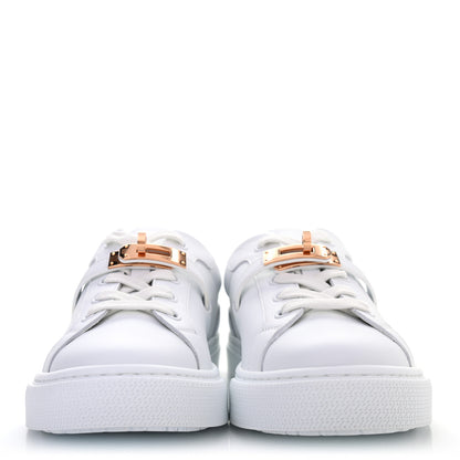 Hermes Calfskin Day Sneakers 37 White 2 of 8