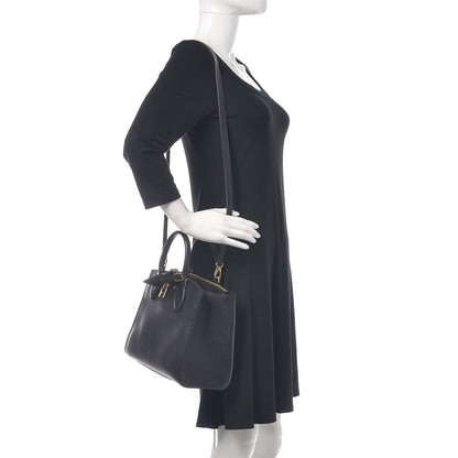 Louis Vuitton Taurillon City Steamer PM Black 2 of 10