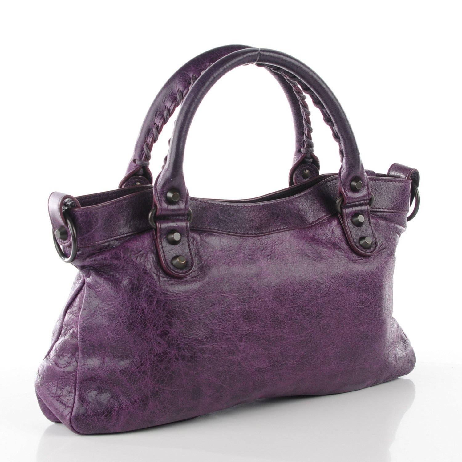 Balenciaga Agneau Classic Hardware First Raisin 3 of 12