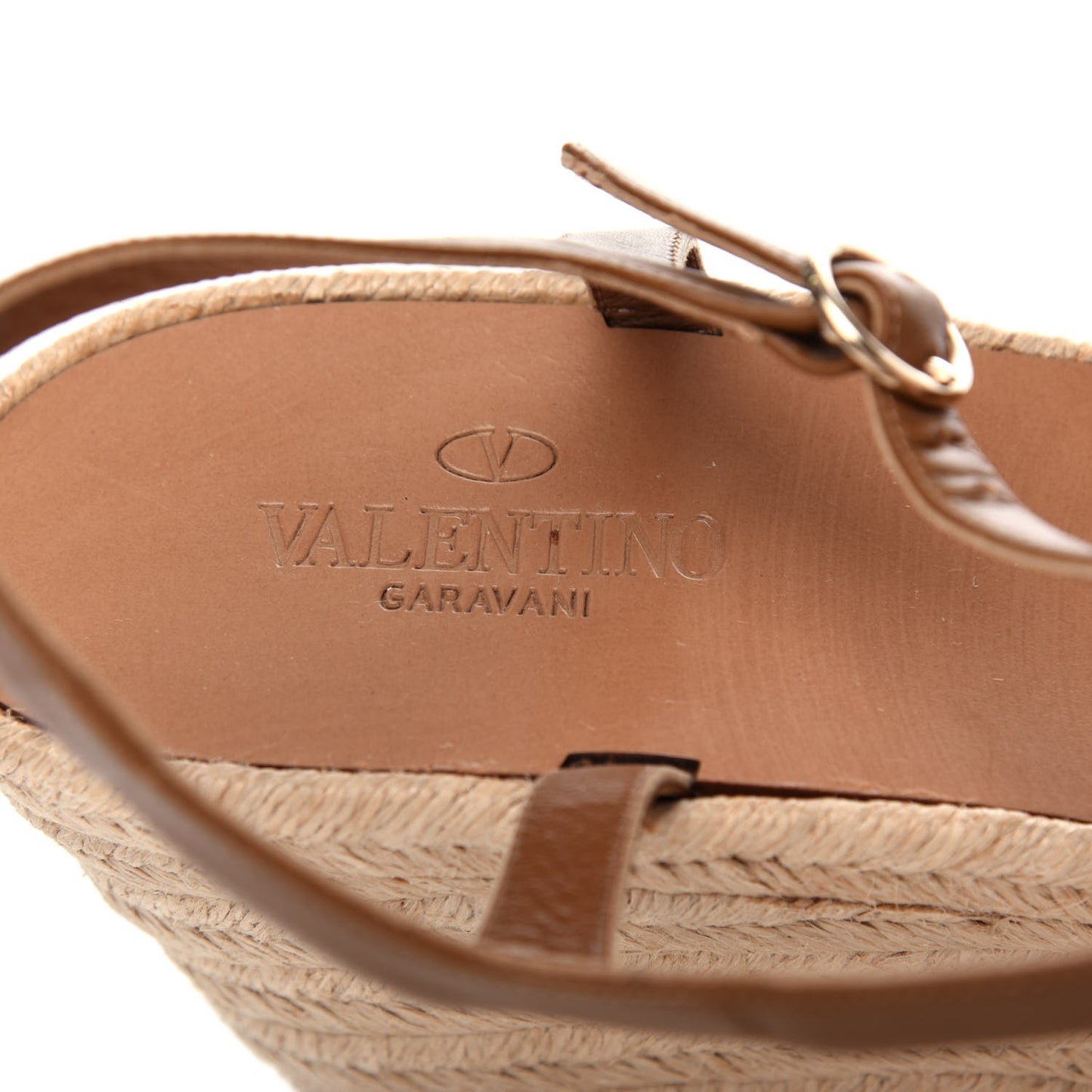Suede Calfskin Tropical Bow Espadrille Platform Wedge Sandals 42 Brown