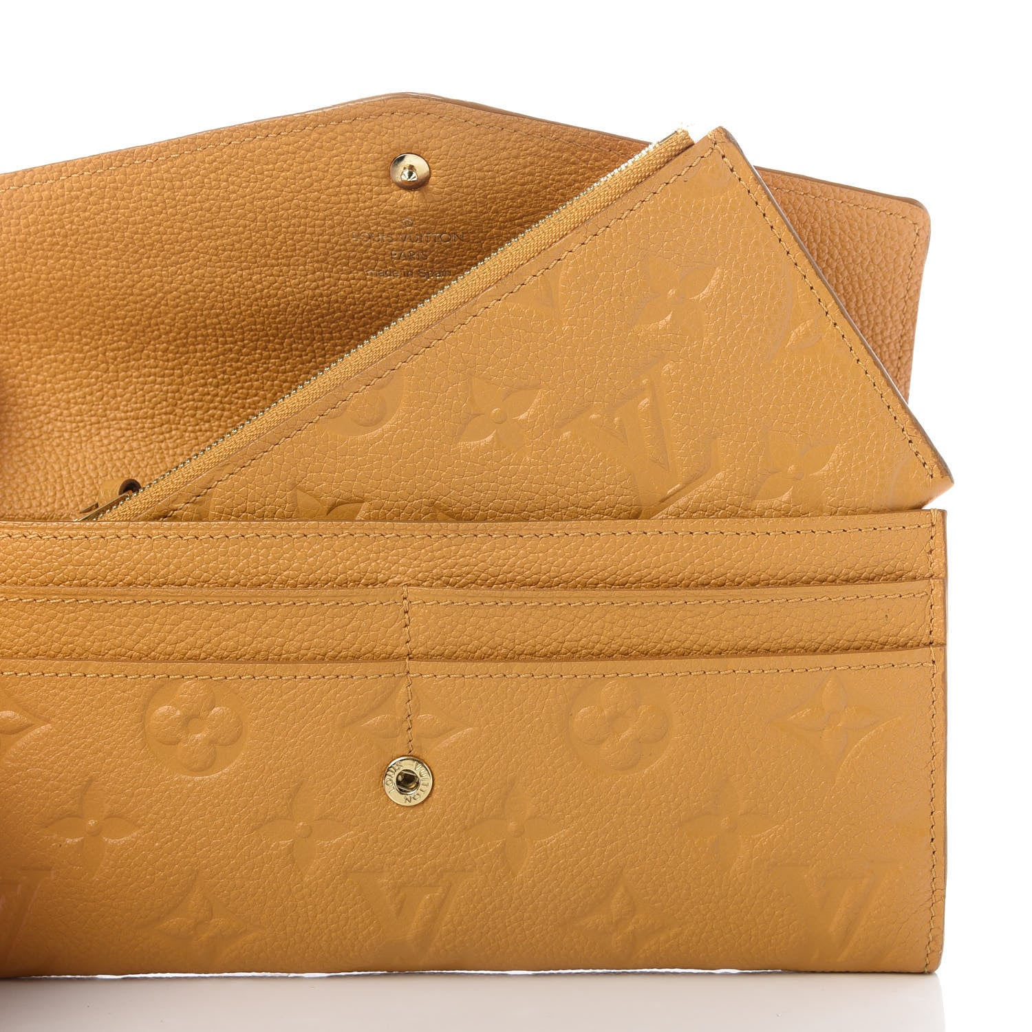 Louis Vuitton Empreinte Curieuse Wallet Safran 6 of 10