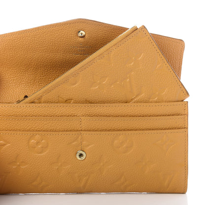 Louis Vuitton Empreinte Curieuse Wallet Safran 6 of 10