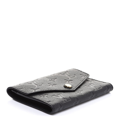 Louis Vuitton Empreinte Compact Curieuse Wallet Black 4 of 9