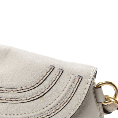 Chloe Calfskin Marcie Pochette Crossbody Bag Off White 8 of 12