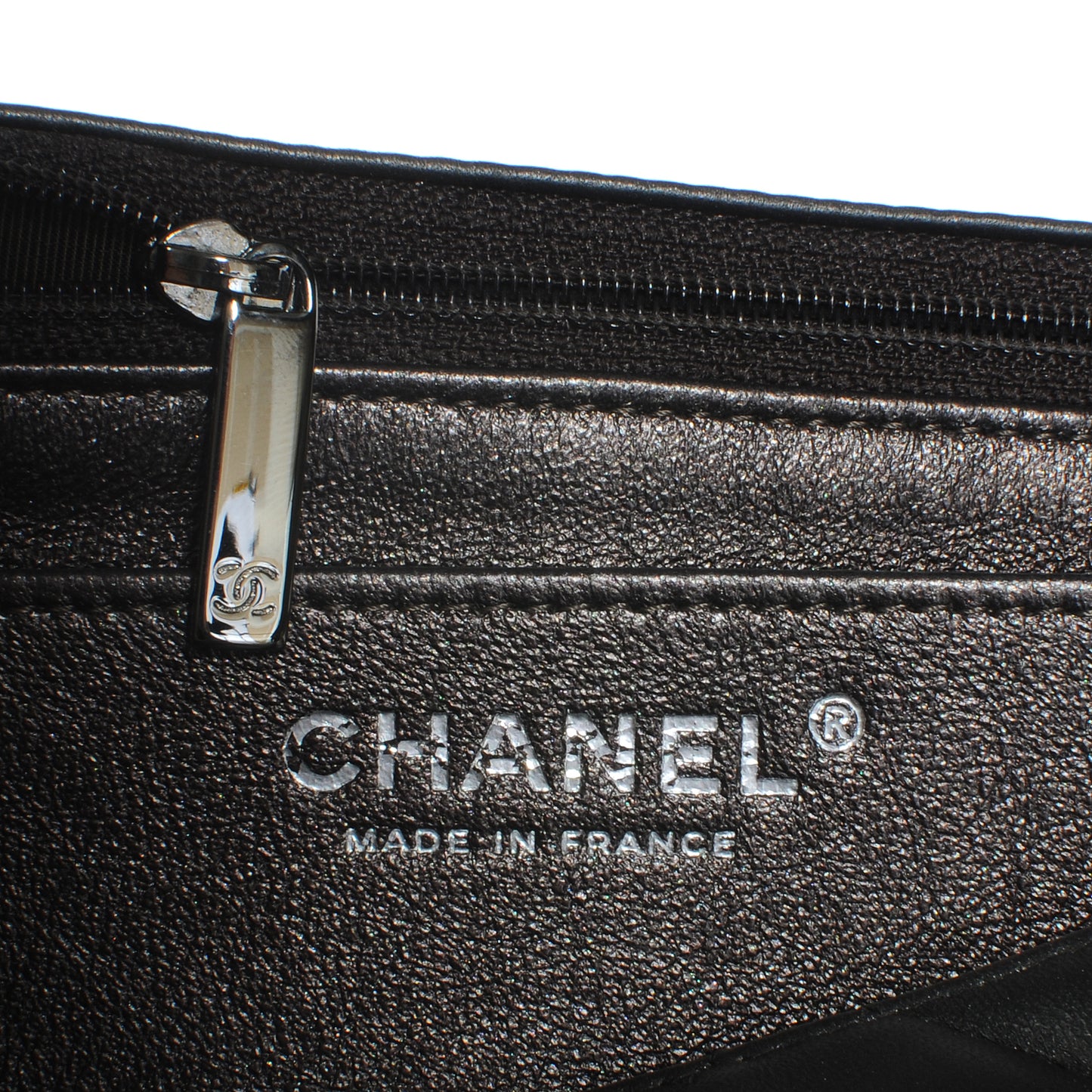 Lambskin Maxi Single Flap Dark Metallic Grey