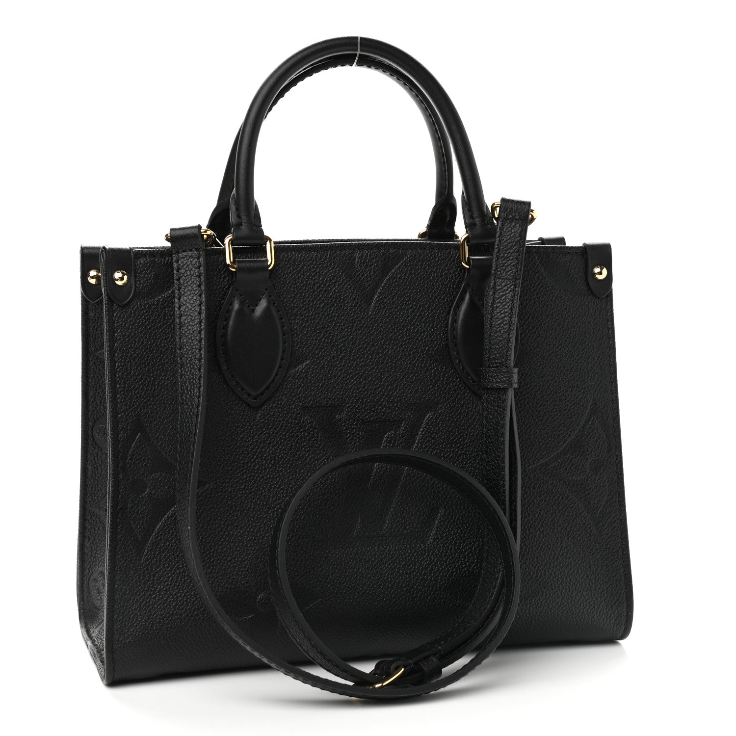 Louis Vuitton Empreinte Monogram Giant Onthego PM Black 3 of 8