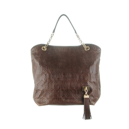 Louis Vuitton Monogram Paris Souple Whisper GM Chocolate 1 of 8